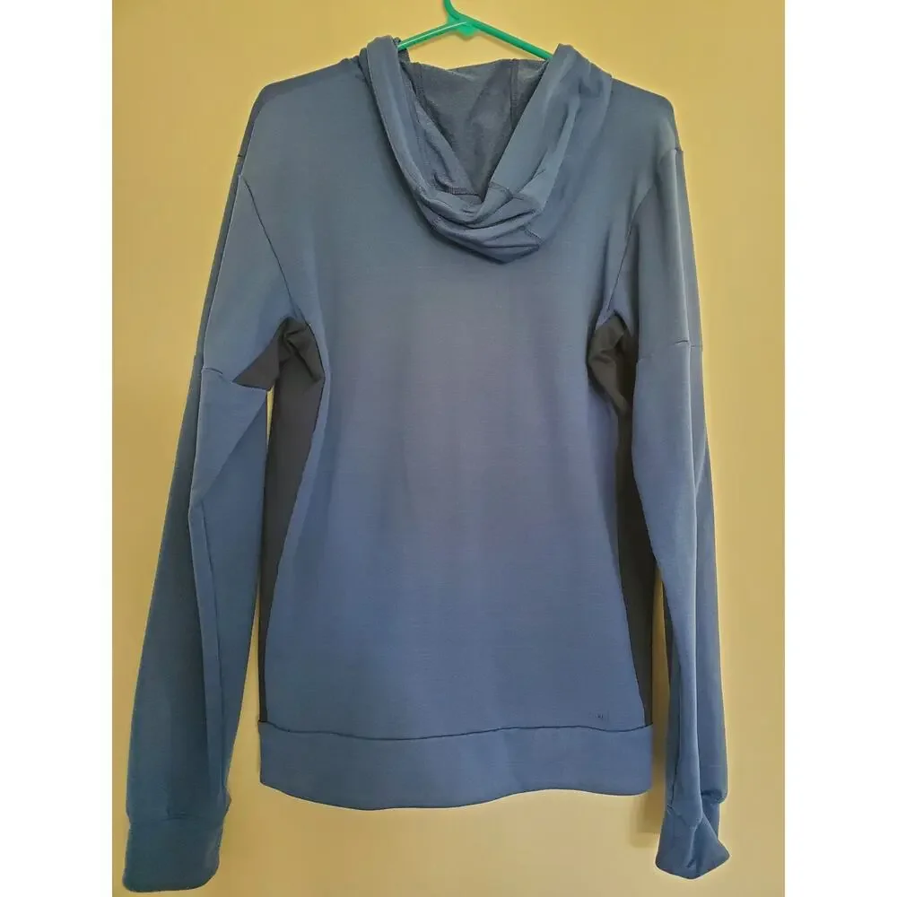 Blue Adidas Zip Up Hoodie